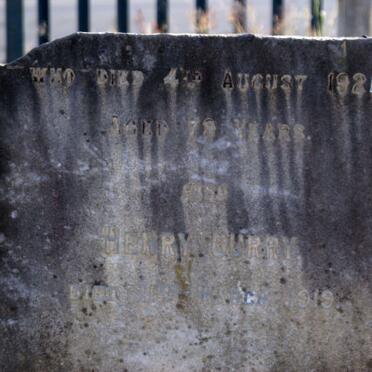 CURRY Henry -1919 :: ? -1921