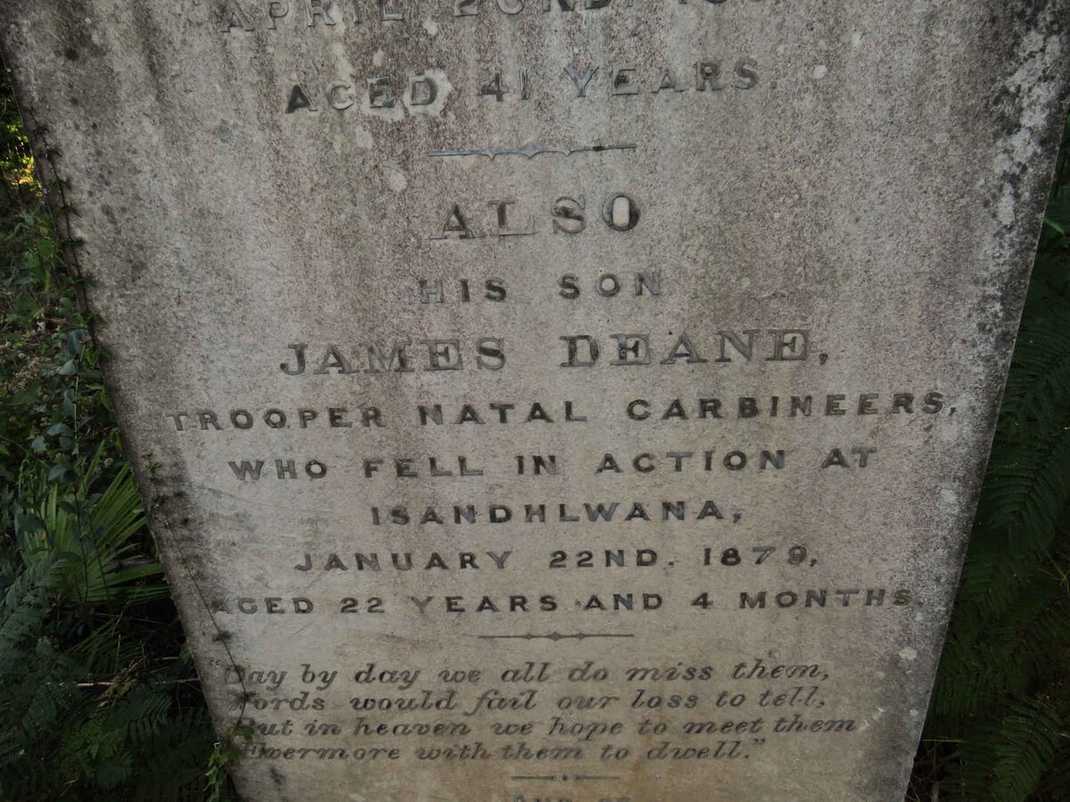 DEANE Samuel -1865 & Jane -1882 :: DEANE James -1879 _2