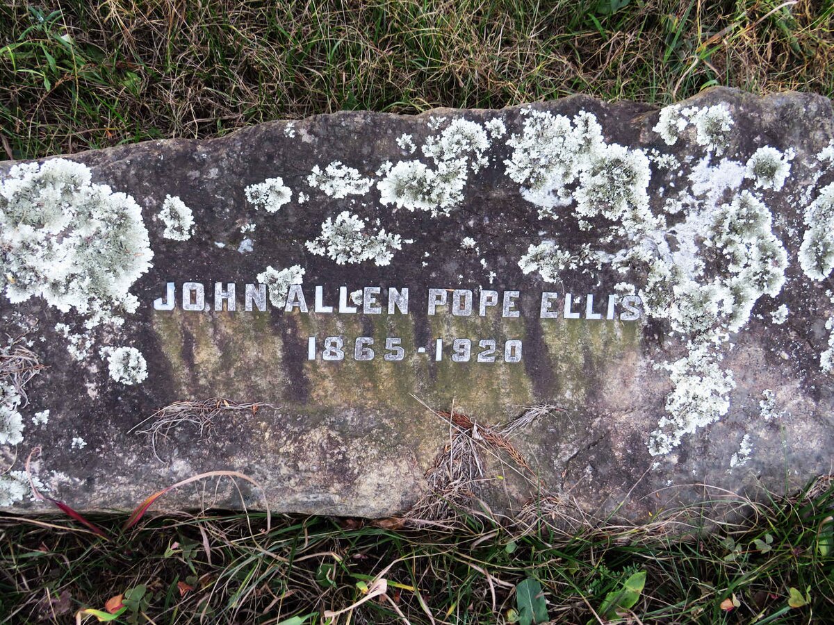 ELLIS John Allen Pope 1865-1920