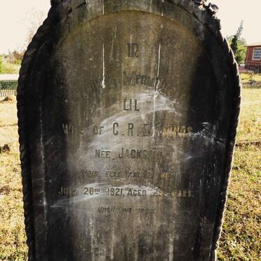 EDMONDS Lil nee JACKSON -1921