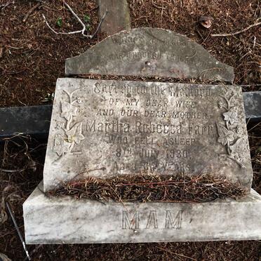 FARR Martha Rebecca -1930