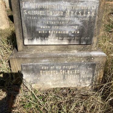 GOWER Samuel 1798-1876 :: FANNIN Etherea Goldwire 1847-1931 _2