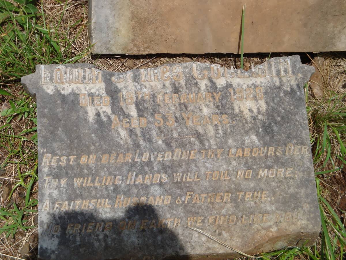 GOODWILL Edwin James -1928