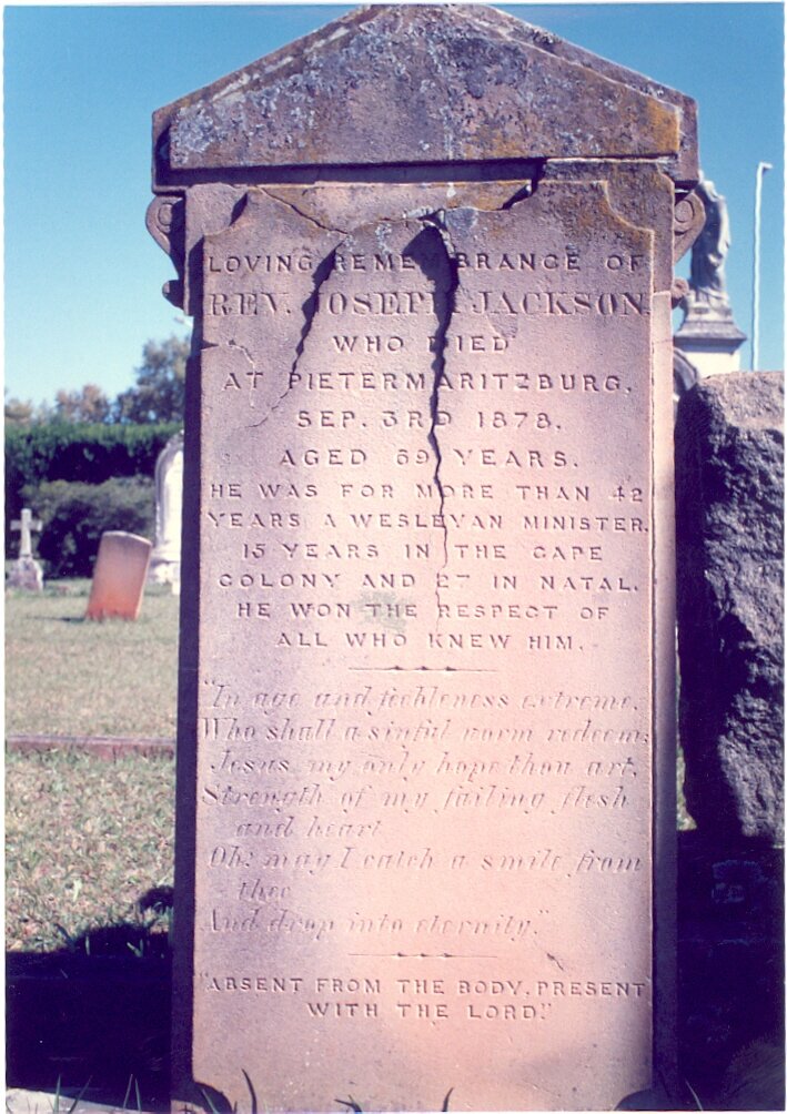 JACKSON Joseph -1878