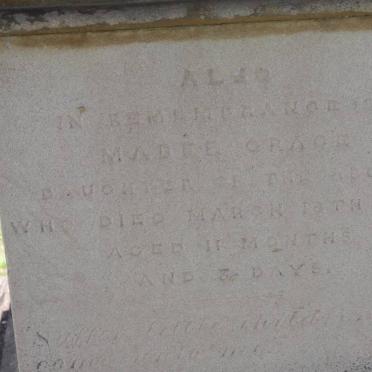 JAMES Robert W. -1877 :: JAMES Mabel Grace -1874