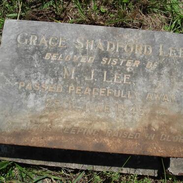 LEE Grace Shadford -1945