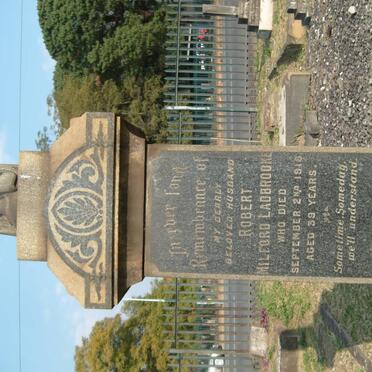 LADBROOKE Robert Milford -1918