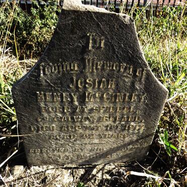 MCGINLEY Josiah Henry -1917