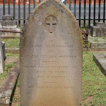 MOORBY Clara Lillian -1881