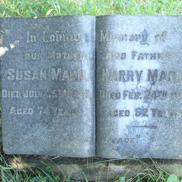 MANN Harry -1917 &amp; Susan -1943