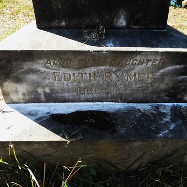 RYMER Edith 1866-1930