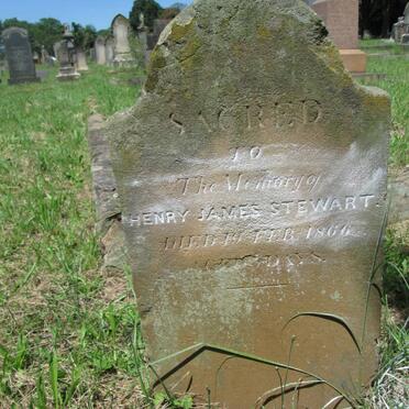 STEWART Henry James -1866