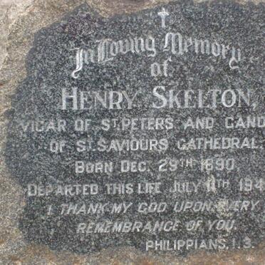 SKELTON Henry 1890-1944