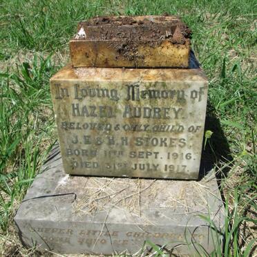 STOKES Hazel Audrey 1916-1917