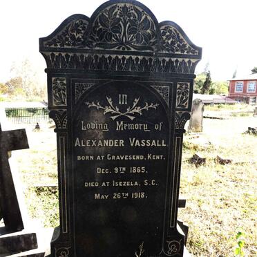 VASSALL Alexander 1865-1918