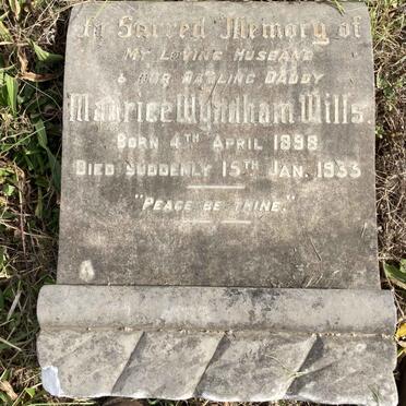 WILLS Maurice Wyndham 1898-1933