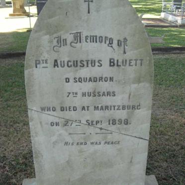 BLUETT Augustus -1898