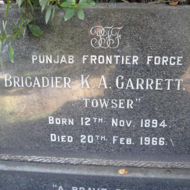 GARRETT K.A. 1894-1966