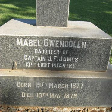 JAMES Mabel Gwendolen 1877-1879