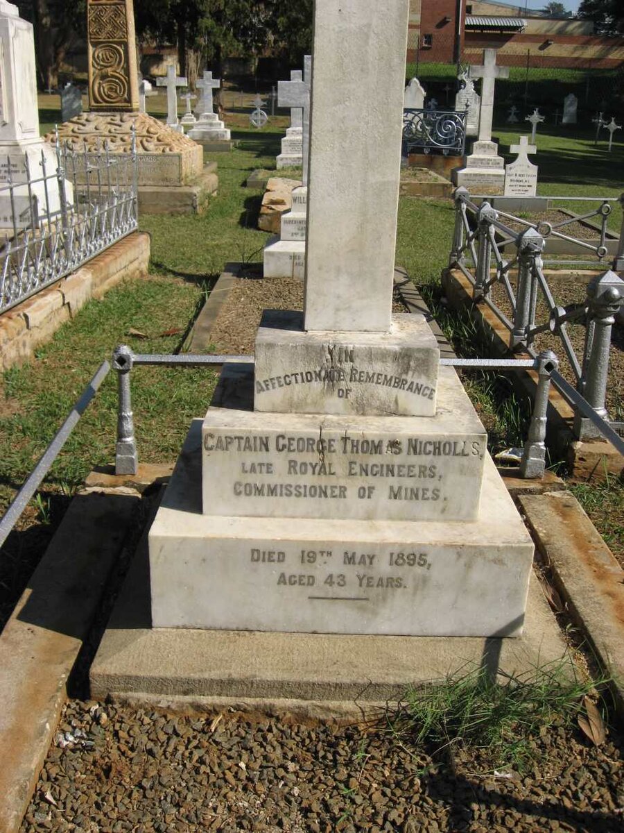 NICHOLLS George Thomas -1895