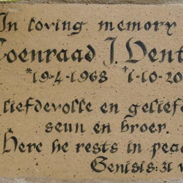 VENTER Coenraad J. 1968-2011