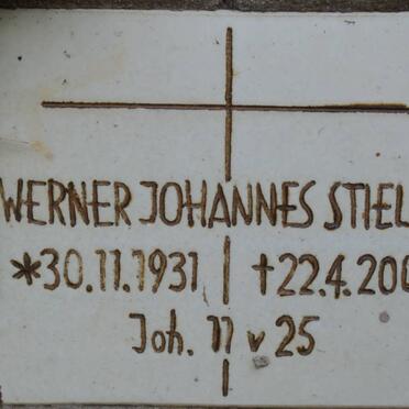 STIELAU Werner Johannes 1931-2000