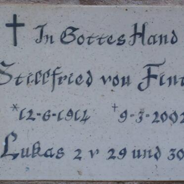 FINTEL Stillfried, von 1914-2002