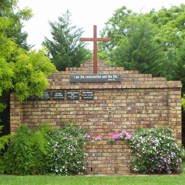 Kwazulu-Natal, PIETERMARITZBURG, Immanuel Lutheran Church, Memorial wall