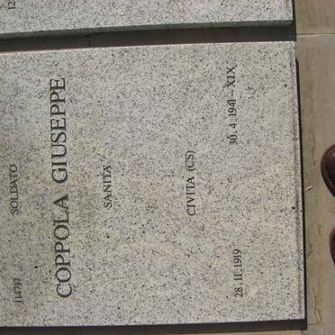 COPPOLA Giuseppe 1919-1941