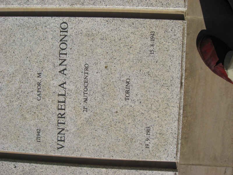 VENTRELLA Antonio 1913-1943