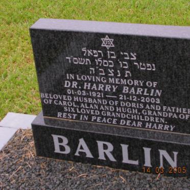 BARLIN Harry 1921-2003