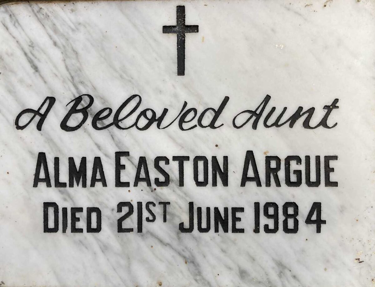 ARGUE Alma Easton -1984