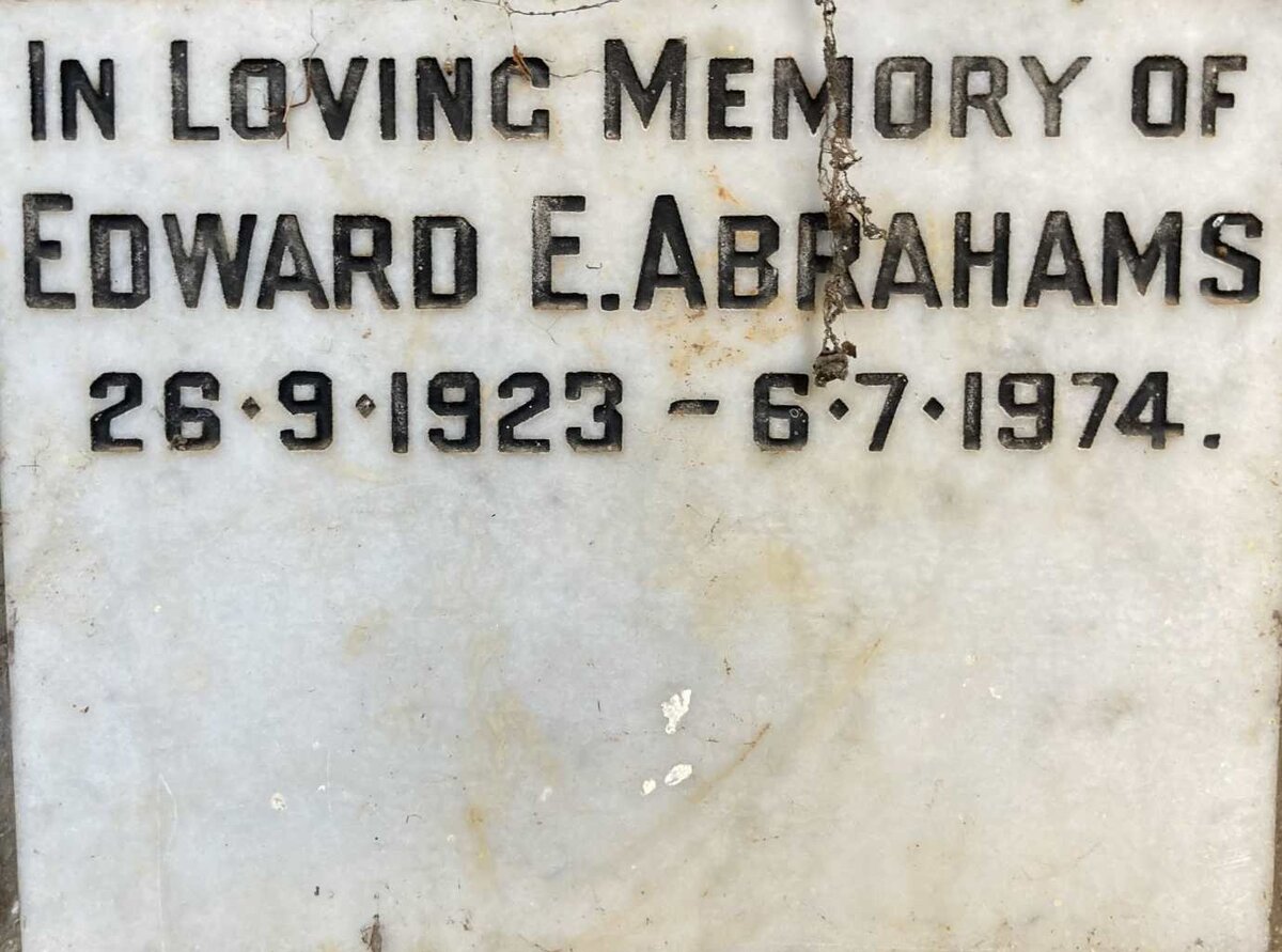 ABRAHAMS Edward E. 1923-1974
