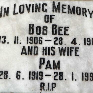 BEE Bob 1906-1980 & Pam 1919-1994