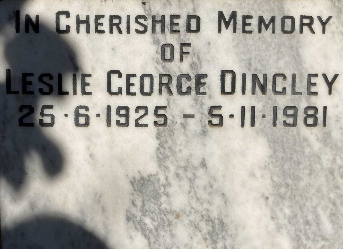 DINGLEY Leslie George 1925-1981