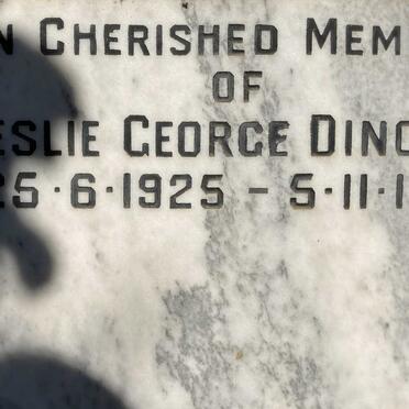 DINGLEY Leslie George 1925-1981