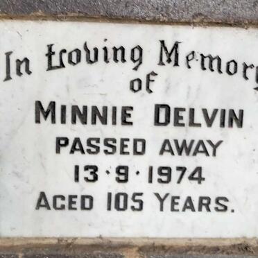 DELVIN Minnie -1974