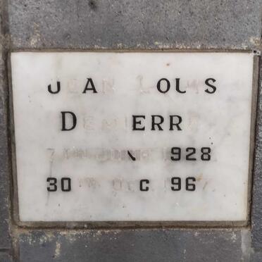 DEMIERRE Jean Louis 1928-1967