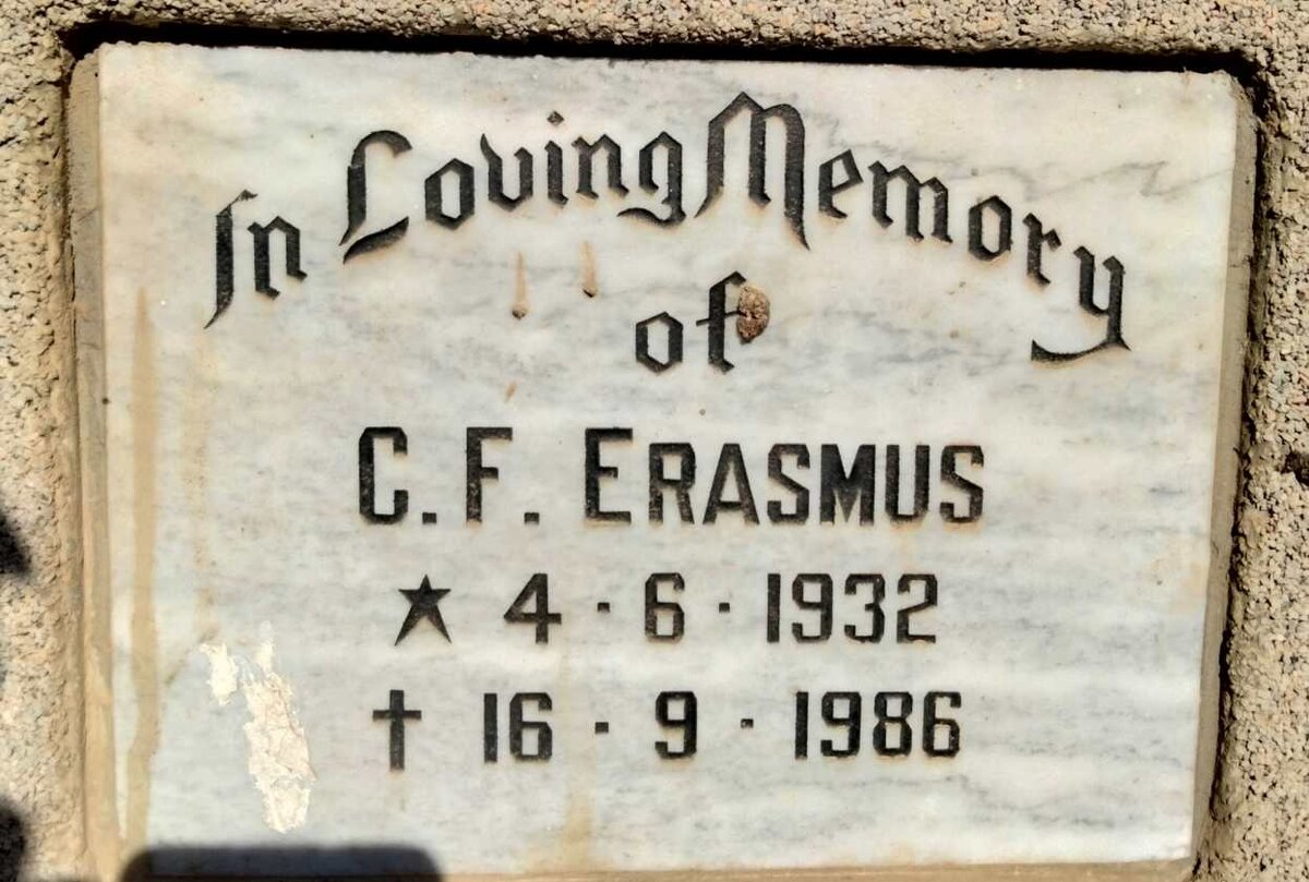 ERASMUS C.F. 1932-1986