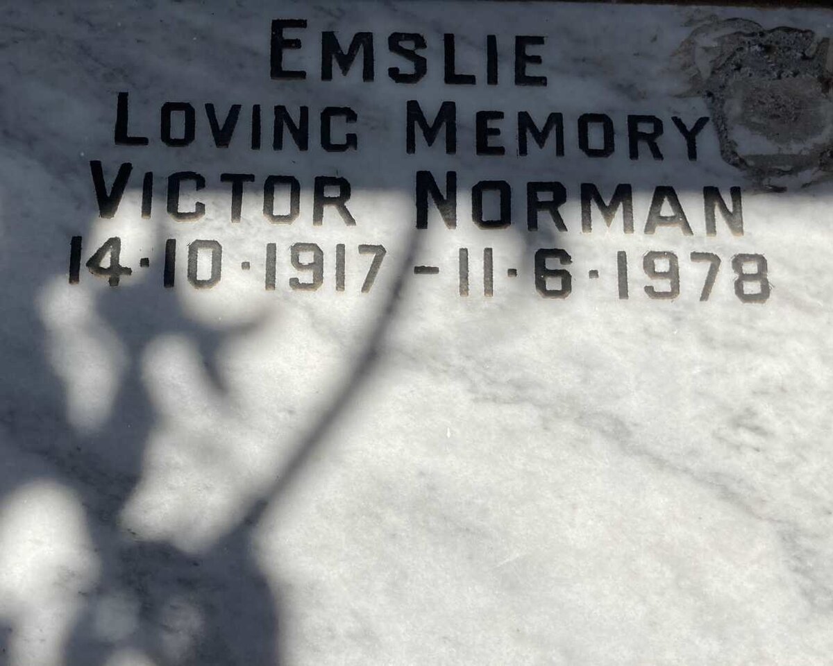 EMSLIE Victor Norman 1917-1978