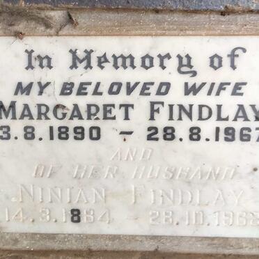 FINDLAY Margaret 1890-1967