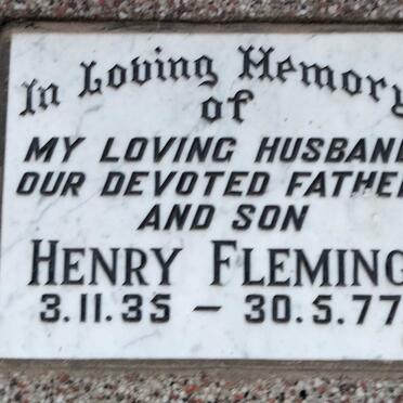 FLEMING Henry 1935-1977