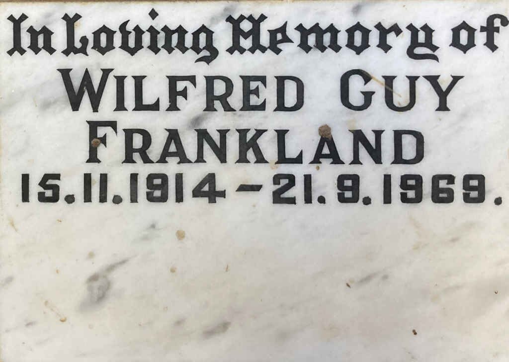 FRANKLAND Wilfred Guy 1914-1969