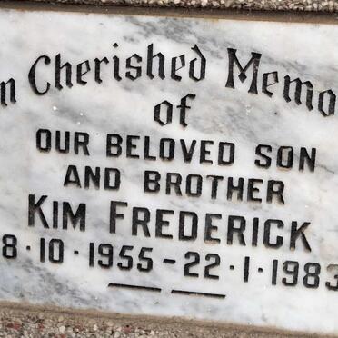 FREDERICK Kim 1955-1983