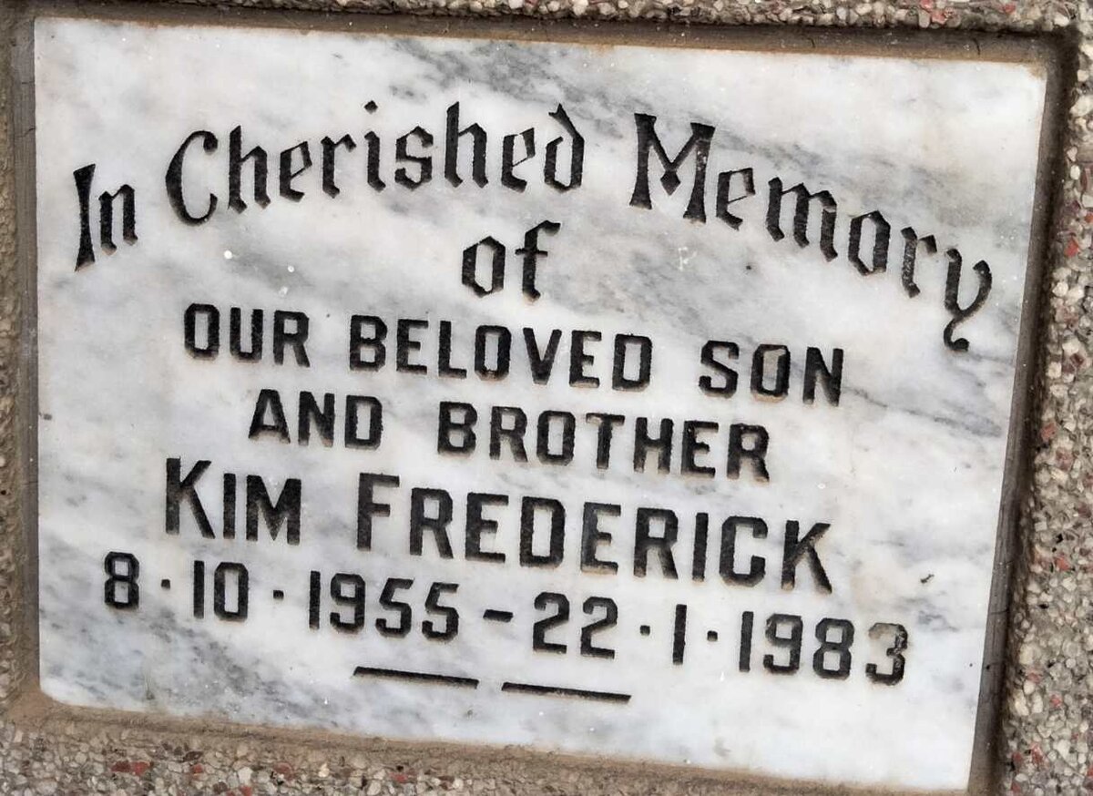 FREDERICK Kim 1955-1983
