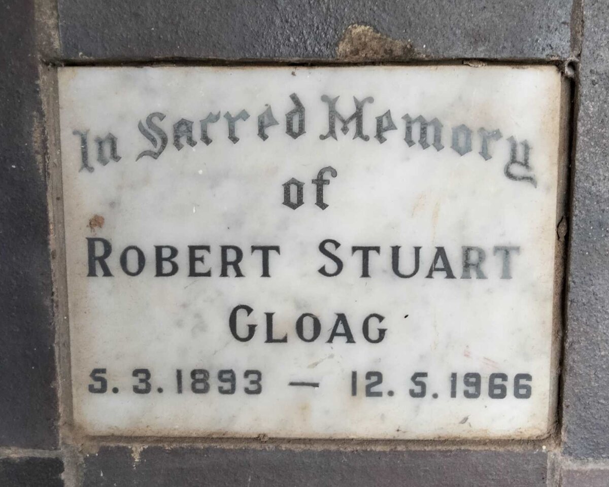 GLOAG Robert Stuart 1893-1966