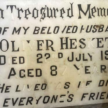 HESKETH Oliver -1971