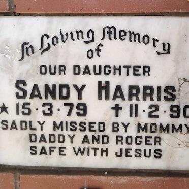HARRIS Sandy 1979-1990