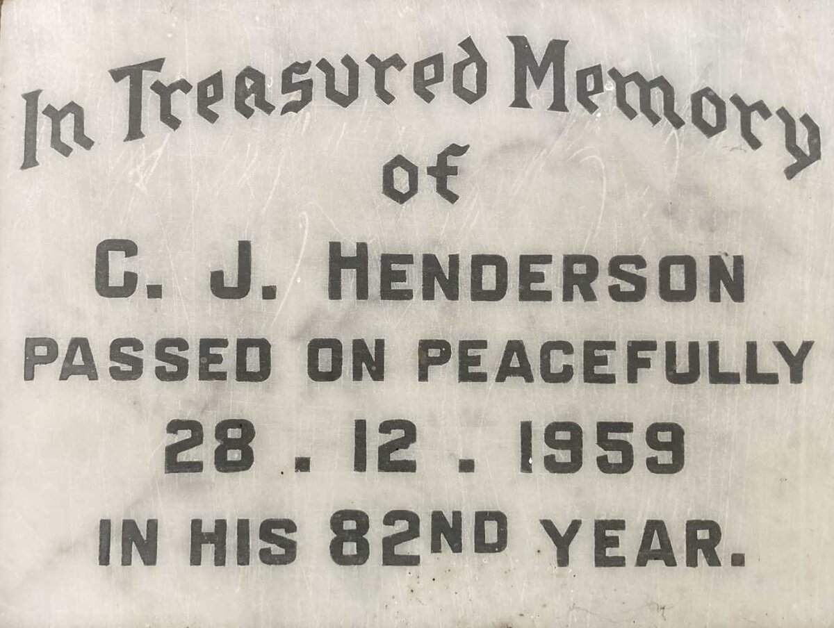 HENDERSON C.J. -1959