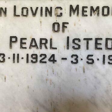 ISTED Pearl 1924-1981